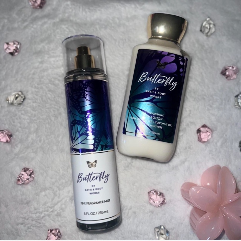 bath and body works butterfly